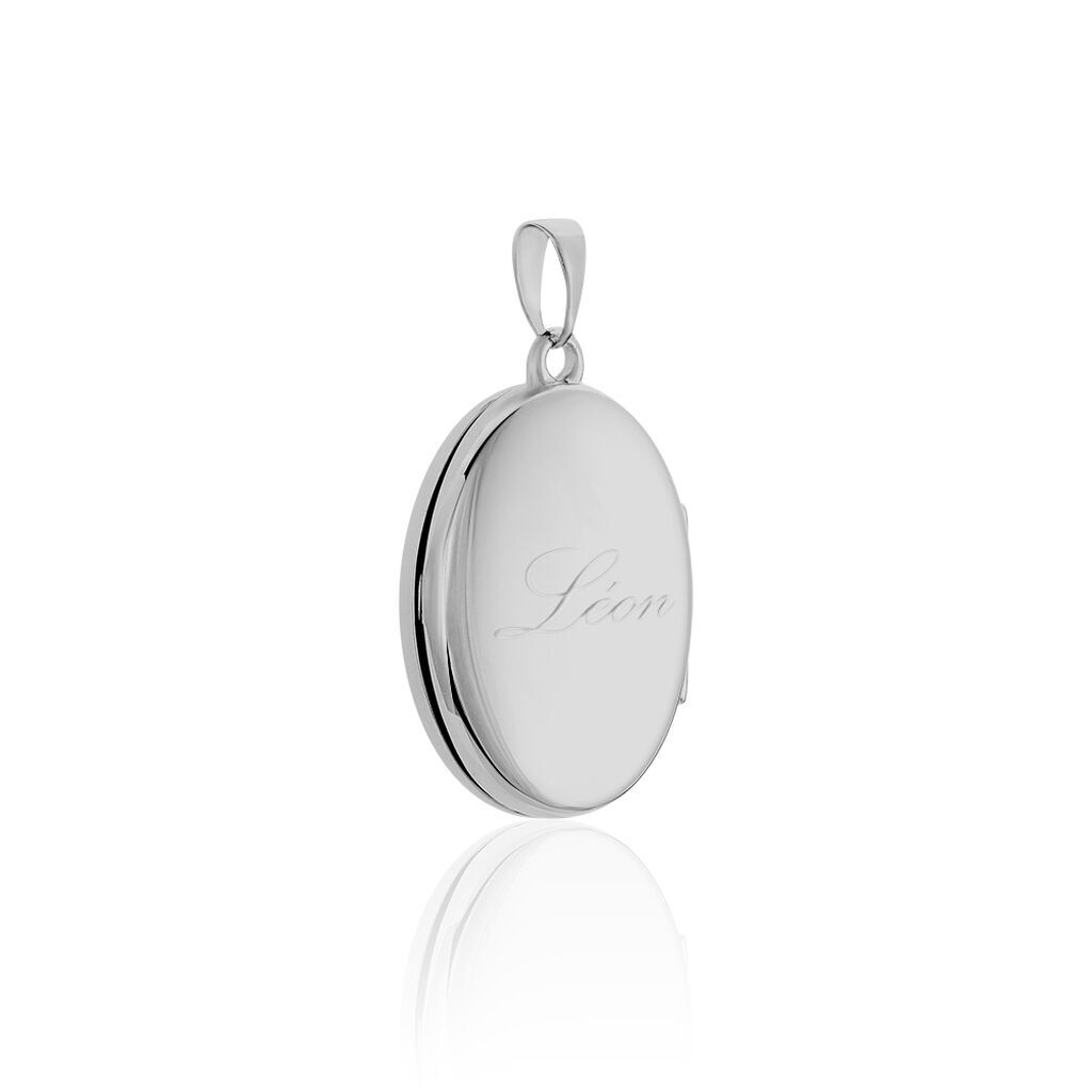 Anhänger Silber 925 Medaillon - Anhänger mit Gravur Damen | OROVIVO