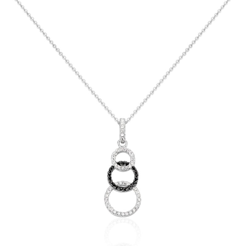 Collier Argent Et Oxyde - Spannringe Damen | OROVIVO