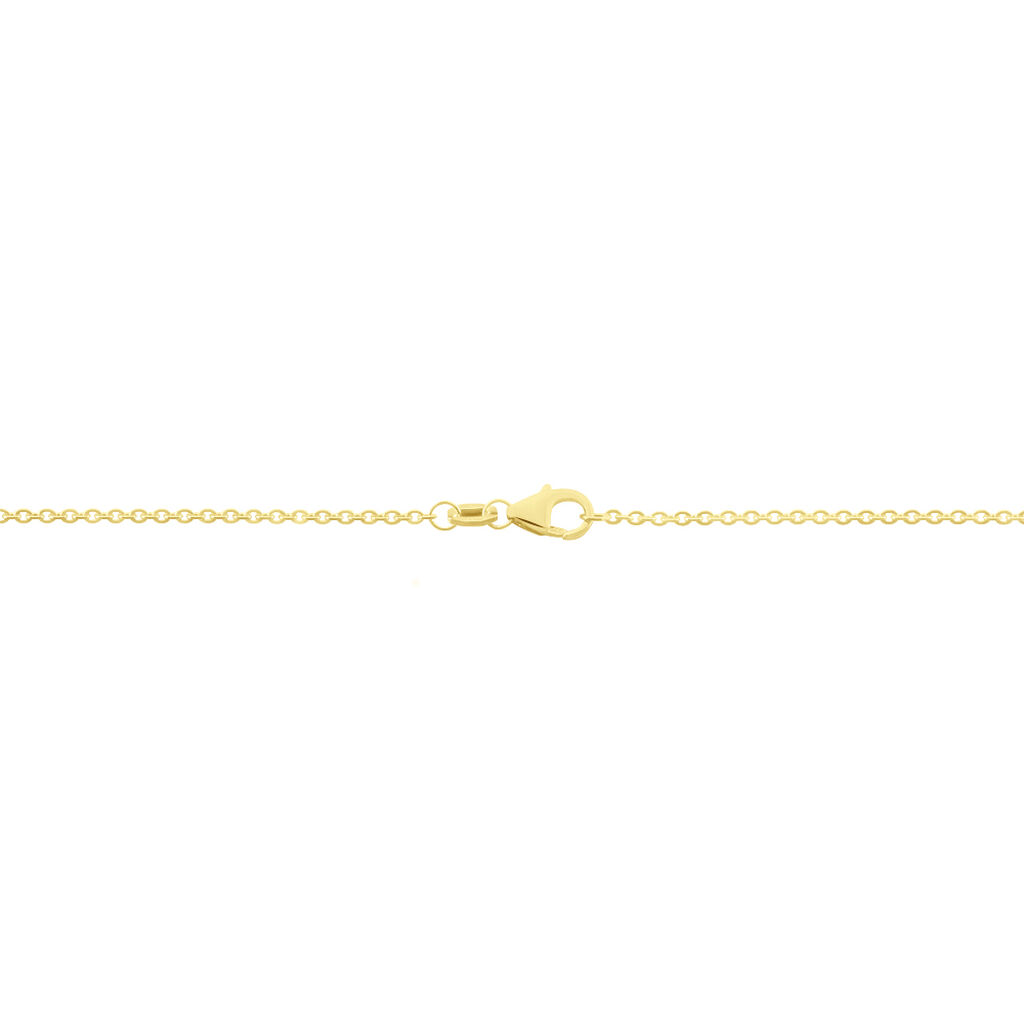 ANKER FLACH 2 Damen Kette Gold 375 (9 Karat) B 1,7 mm