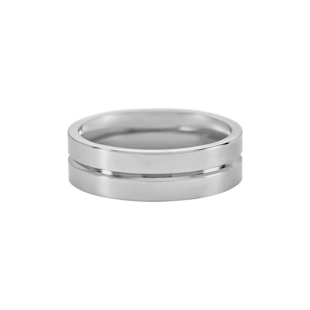 BOND Unisex Ring Edelstahl B 6 mm