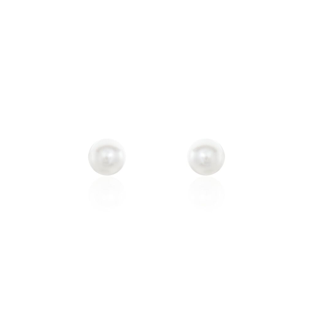 Damen Perlenohrringe Silber 925 Zuchtperlen 6-7mm - Ohrstecker Damen | OROVIVO