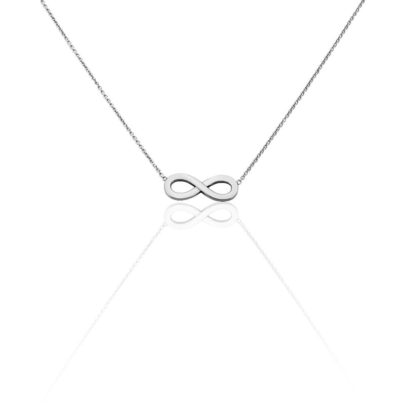 SVIRKA Damen Collier Silber 925 Unendlichkeit - Halsketten Damen | OROVIVO