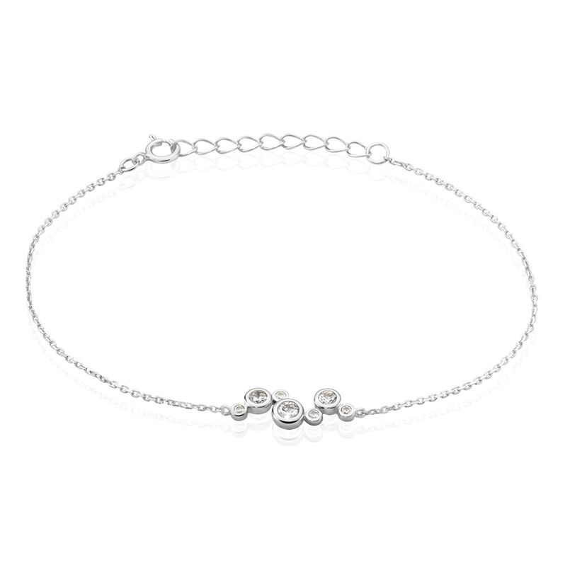 Bracelet Cristof Argent Rhodié Oxyde - Spannringe Damen | OROVIVO