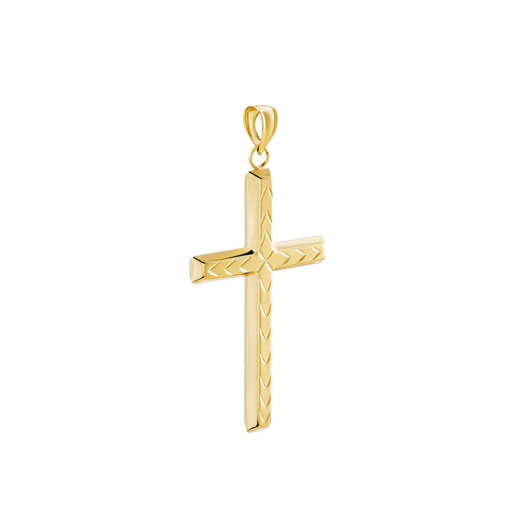 Anhänger Gold 375 Kreuz - Schmuckanhänger  | OROVIVO