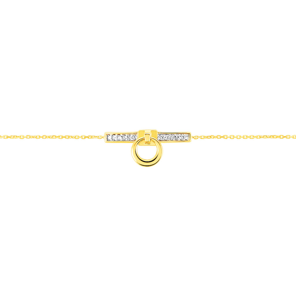 Bracelet Or Jaune Molly - Spannringe Damen | OROVIVO