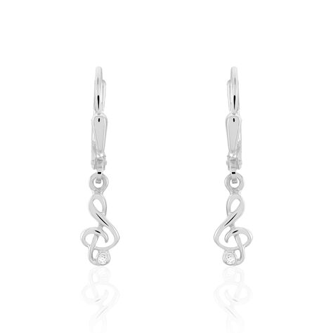 Kinder Ohrhänger Silber 925 Zirkonia - Ohrhänger Kinder | OROVIVO