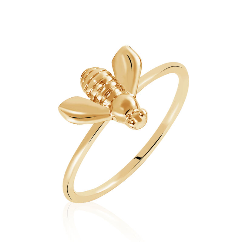 Bague Plaque Or Melyssandre Abeille - Spannringe Damen | OROVIVO