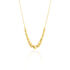 Callista Damen Collier Silber vergoldet 925 Ball B 1,3 mm