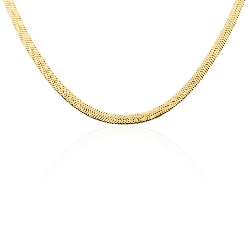 Collier Hestia melitta Acier Doré - Spannringe Damen | OROVIVO