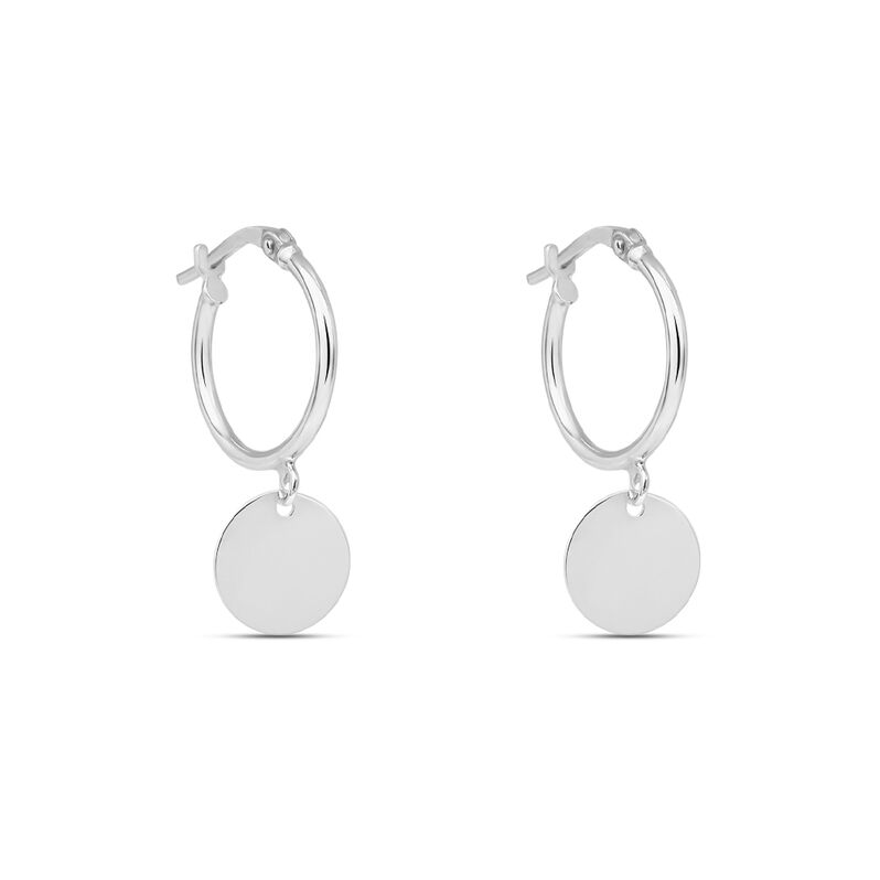 Orecchini A Cerchio Silver Collection Argento Rodiato - Spannringe Damen | OROVIVO
