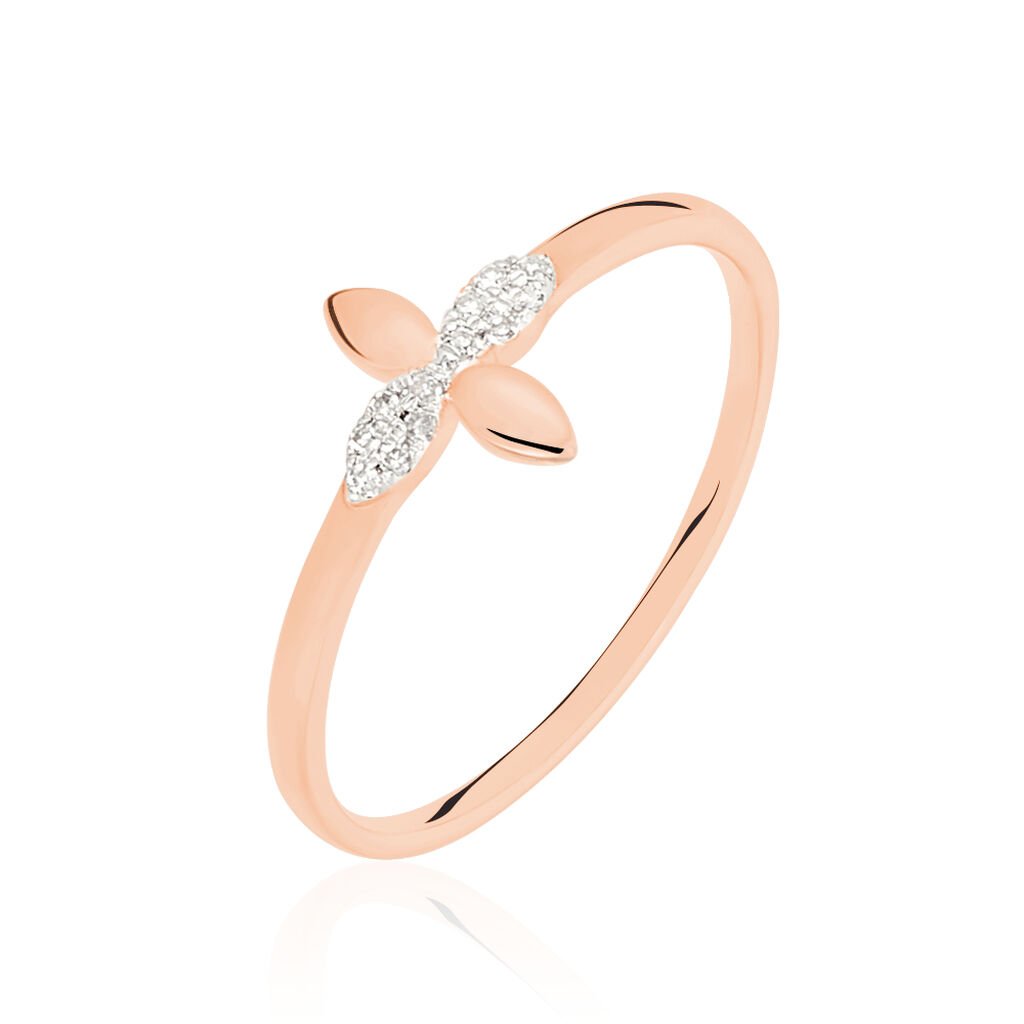Bague Or Rose Ginila - Spannringe Damen | OROVIVO