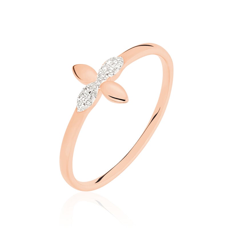 Bague Or Rose Ginila - Spannringe Damen | OROVIVO