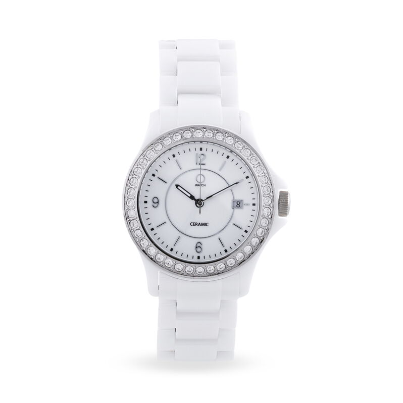 Montre O'watch Ceramique Blanc - Spannringe Damen | OROVIVO