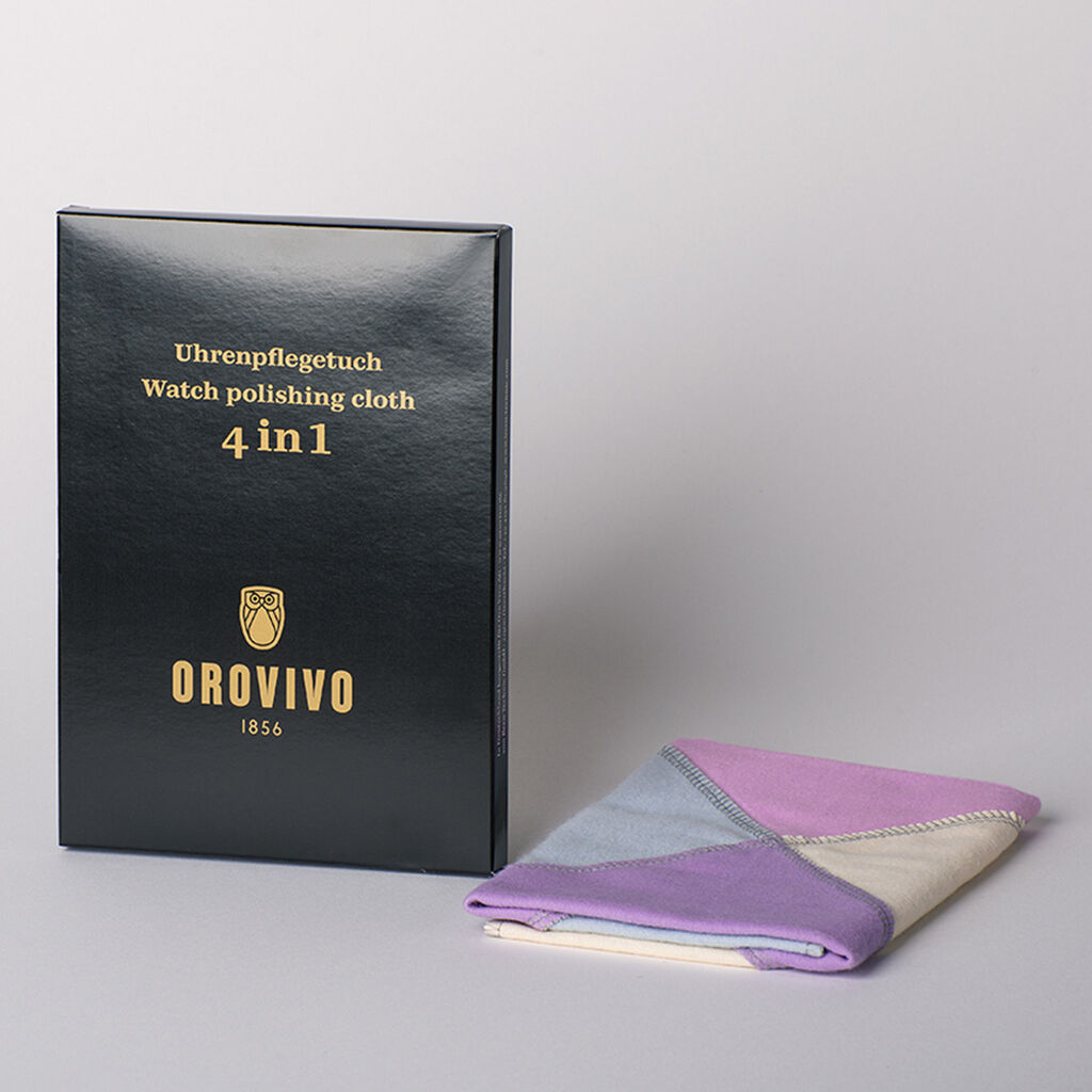 Uhrenpflegetuch 4 in 1