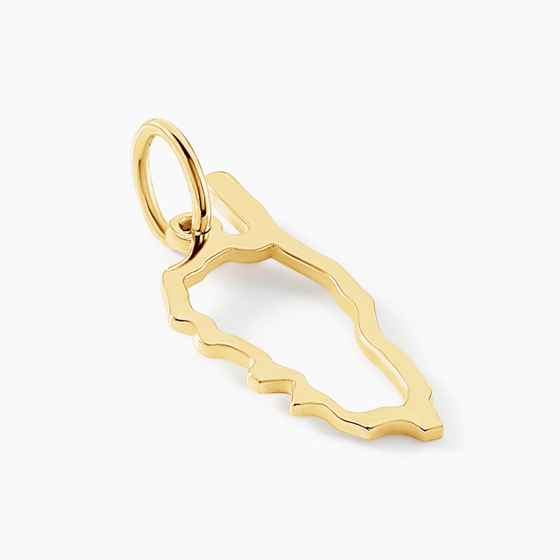 Pendentif Corse Plaqué Or Jaune - Spannringe Familie | OROVIVO