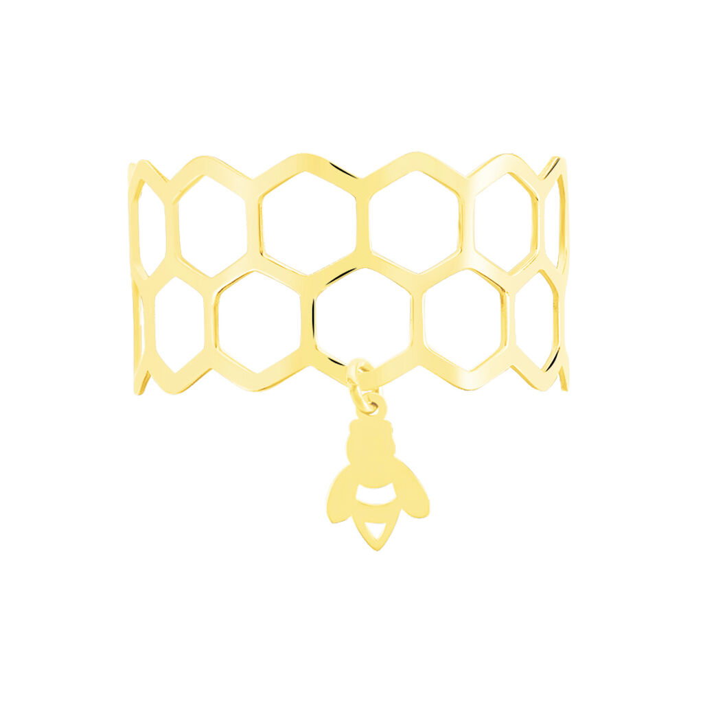 Bague Or Jaune Elinda Ruche - Spannringe Damen | OROVIVO
