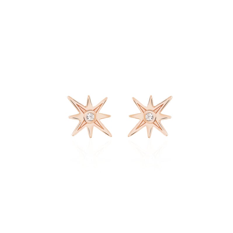 Boucles D'oreilles Maelya Puces Argent - Spannringe Damen | OROVIVO