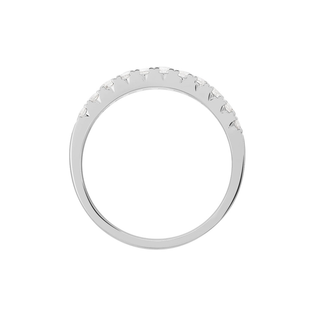 Alliance Pristina Or Blanc Diamant - Spannringe Damen | OROVIVO
