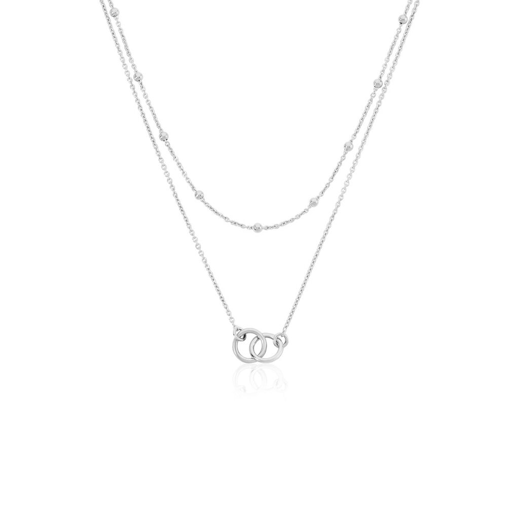 Elysia Damen Collier Silber 925 Kreis B 1 mm