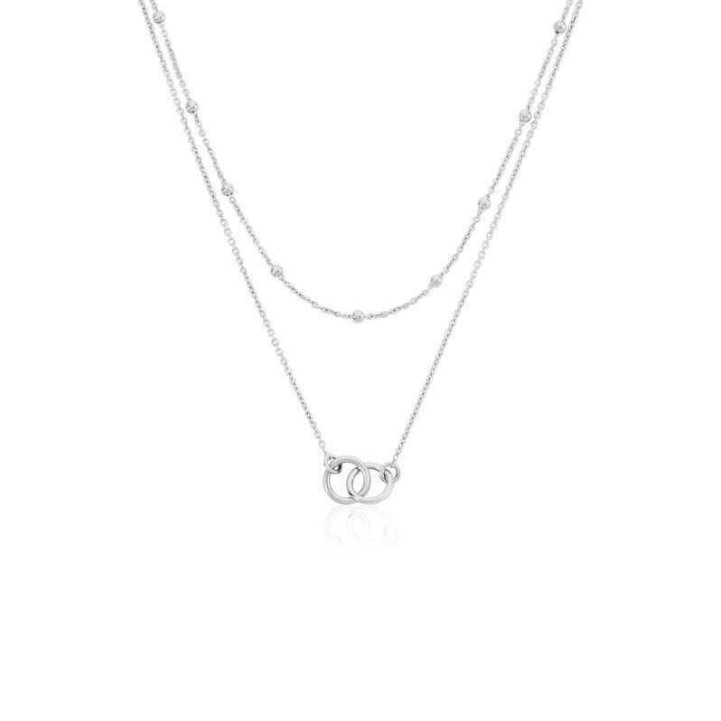Elysia Damen Collier Silber 925 Kreis B 1 mm - Halsketten Damen | OROVIVO