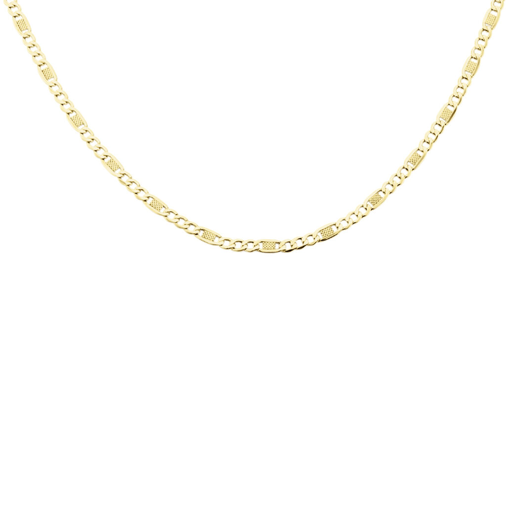 Kette Gold 375 Figaro - Halsketten Unisex | OROVIVO