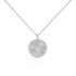 CIRCLESE Damen Collier Edelstahl Halbkreis