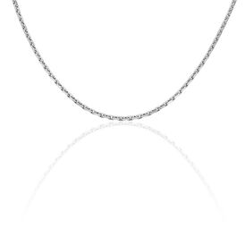 Damen Ankerkette Silber 925 Diamantiert 70cm - Ketten ohne Anhänger Damen | OROVIVO