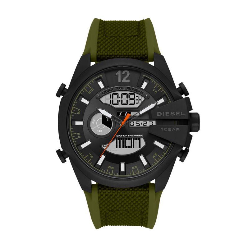 Montre Diesel Mega Chief Gris - Spannringe Herren | OROVIVO