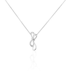 Damen Halskette Silber 925 Zirkonia Madita - Ketten mit Anhänger Damen | OROVIVO