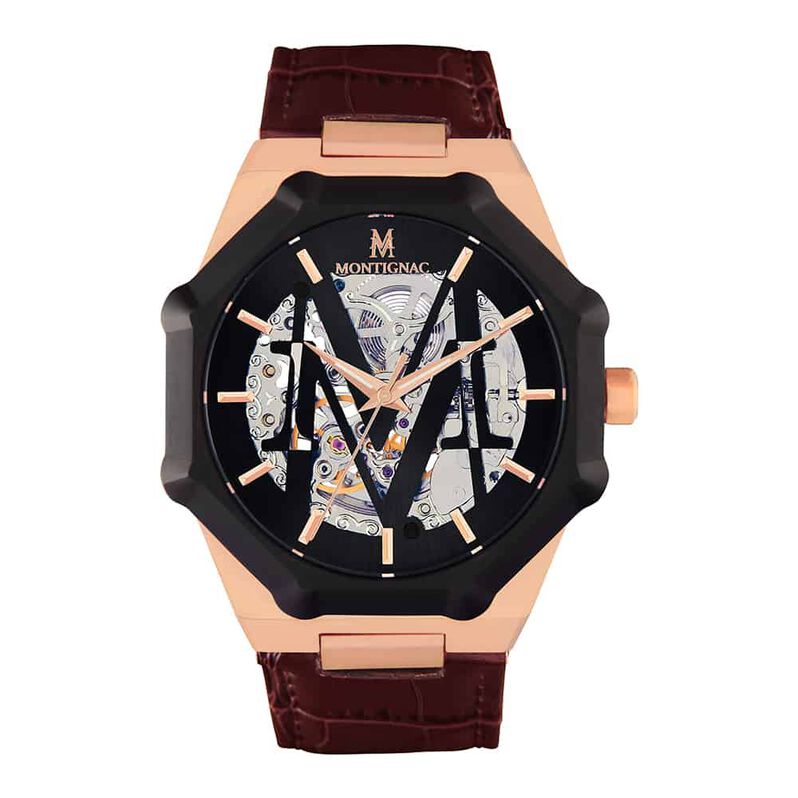 Montre Montignac M Automatique Noir - Spannringe Herren | OROVIVO