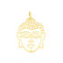 FAZZIA BUDDHA Damen Anhänger Gold 375 (9 Karat) Buddha