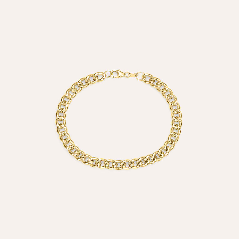 Bracciale Catena Gold Essence Oro Giallo - Spannringe Damen | OROVIVO