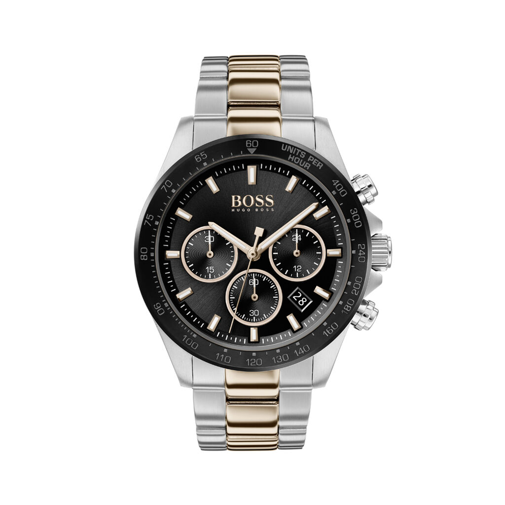 Boss Herrenuhr Hero 1513757 Quarz-chronograph