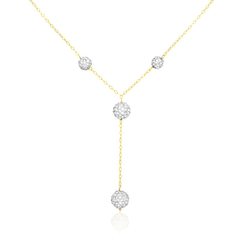 Collier Or Jaune Strass - Spannringe Damen | OROVIVO
