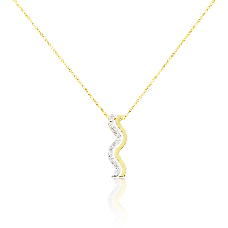 Collier Or Jaune Diamant - Spannringe Damen | OROVIVO