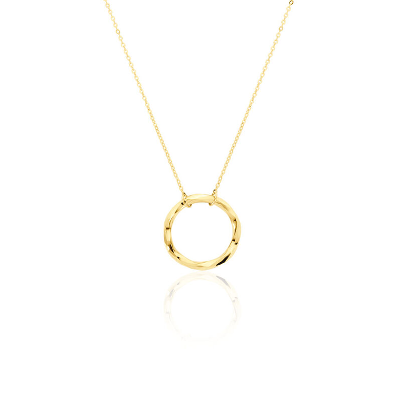 Damen Collier Gold 375 Geometrisch 4,5cm - Halsketten Damen | OROVIVO
