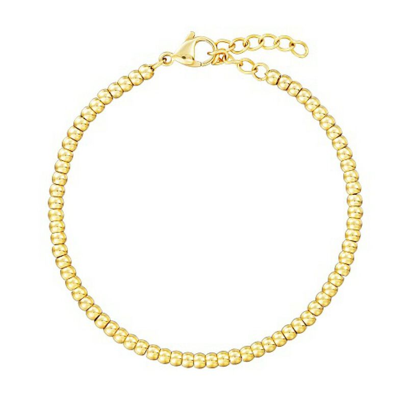 Bracciale Catena Radiance Acciaio Dorato - Spannringe Damen | OROVIVO