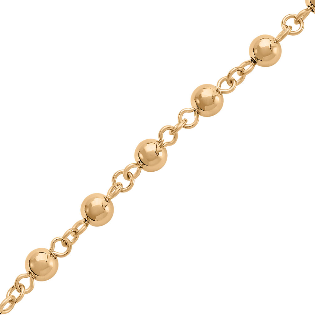 BAYLEE Damen Armkette Vergoldet 750 Ball