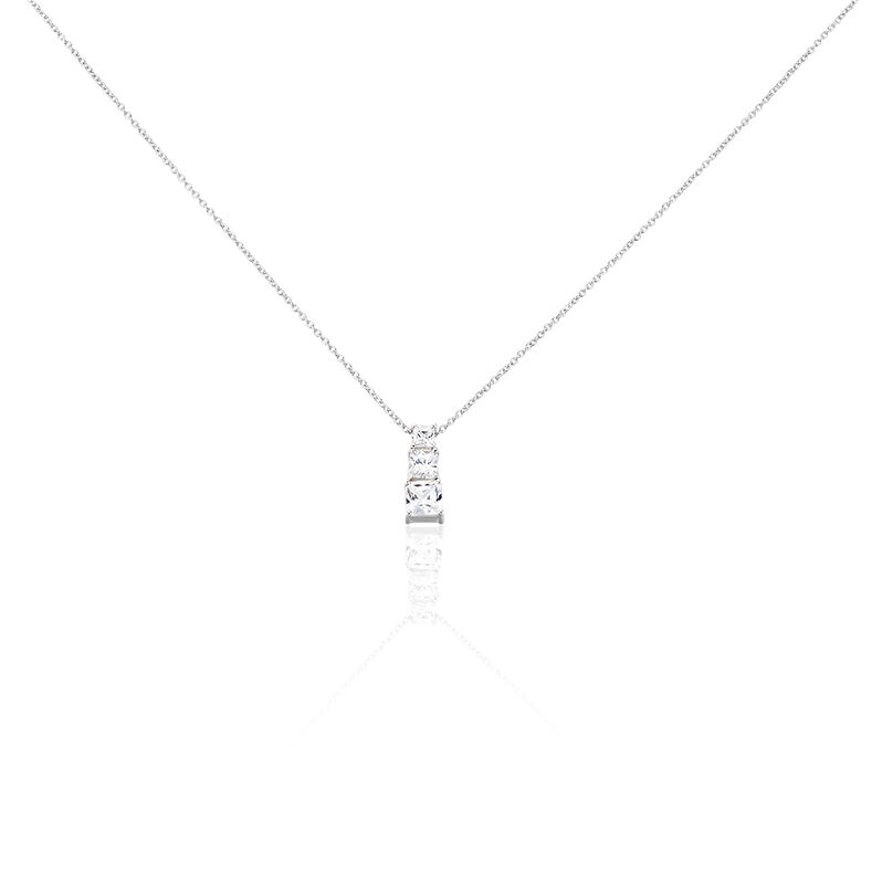 Collier Argent Rhodie Genowefa Oxydes - Spannringe Damen | OROVIVO