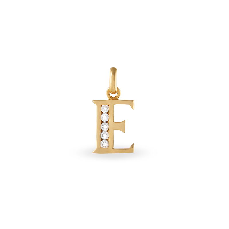 Pendentif Plaqué Or Et Oxyde - Spannringe Familie | OROVIVO