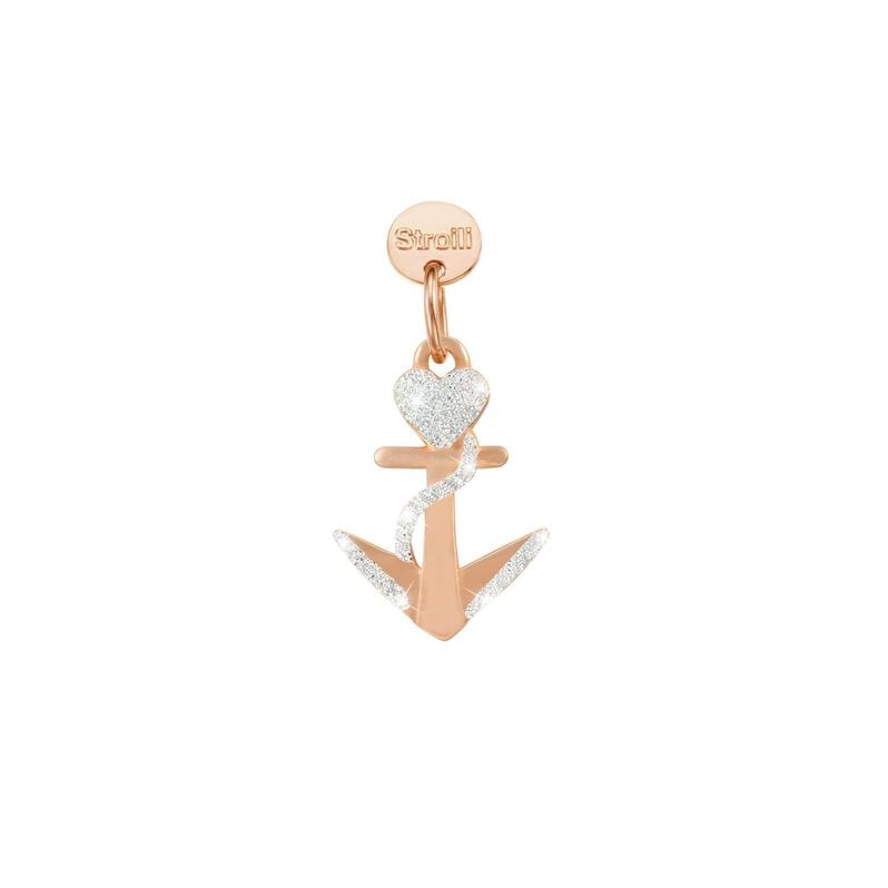 Pendente Love Beats Argento Rosa - Spannringe Damen | OROVIVO