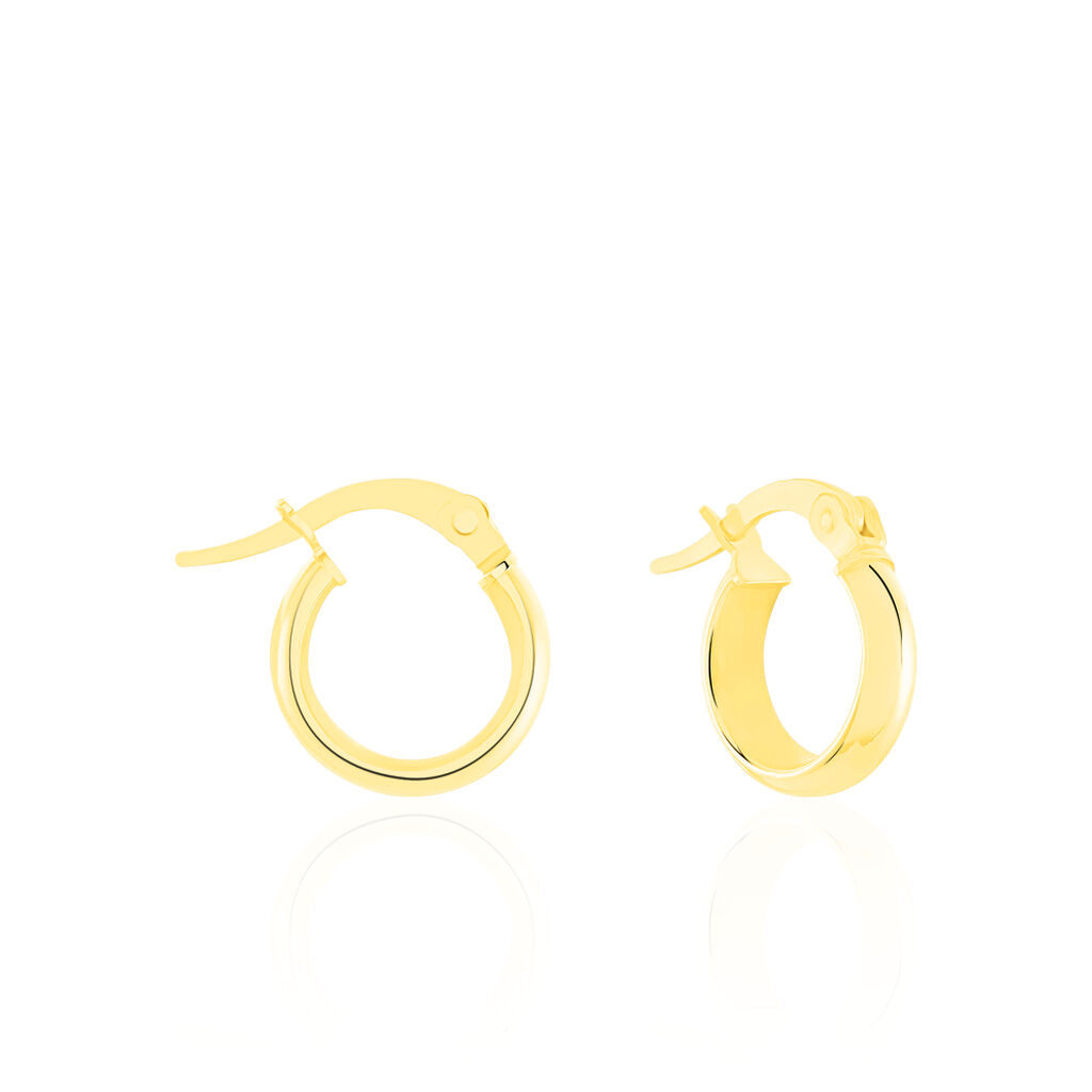 Thumbnail - Damen Creolen Gold 375, Creolen ohne Stein
