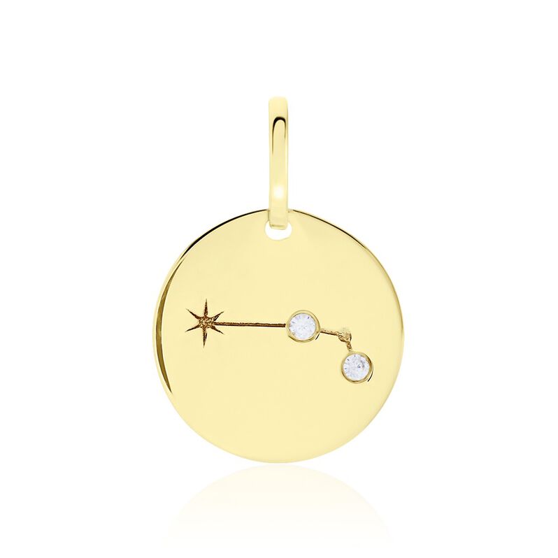 Pendentif Or Jaune Astraea Oxyde De Zirconium - Spannringe Damen | OROVIVO