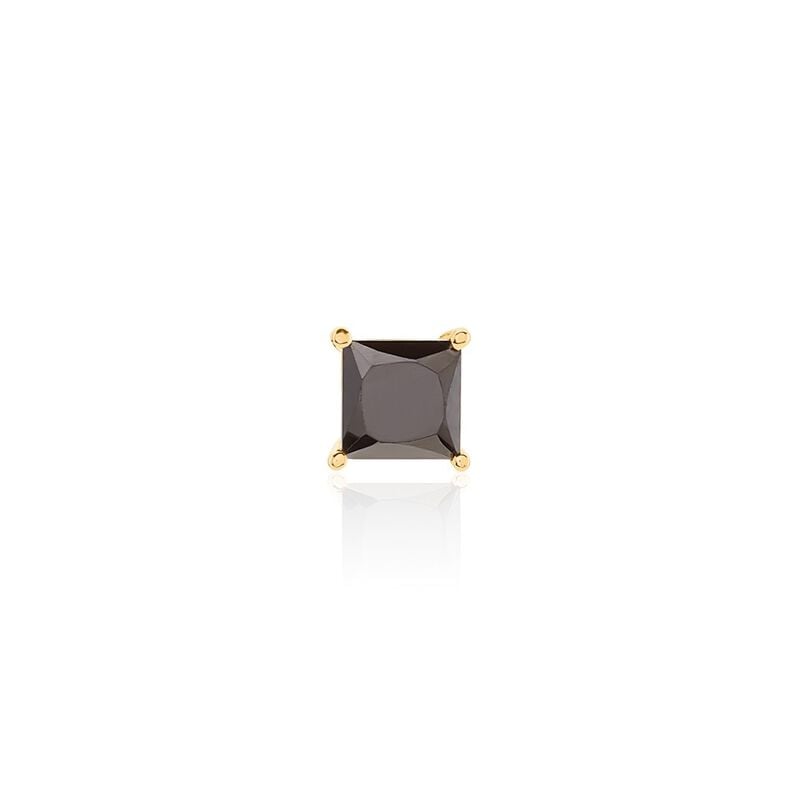 Boucles D'oreilles Puces Sofiane Plaqué Or Doré Oxyde De Zirconium - Spannringe Herren | OROVIVO