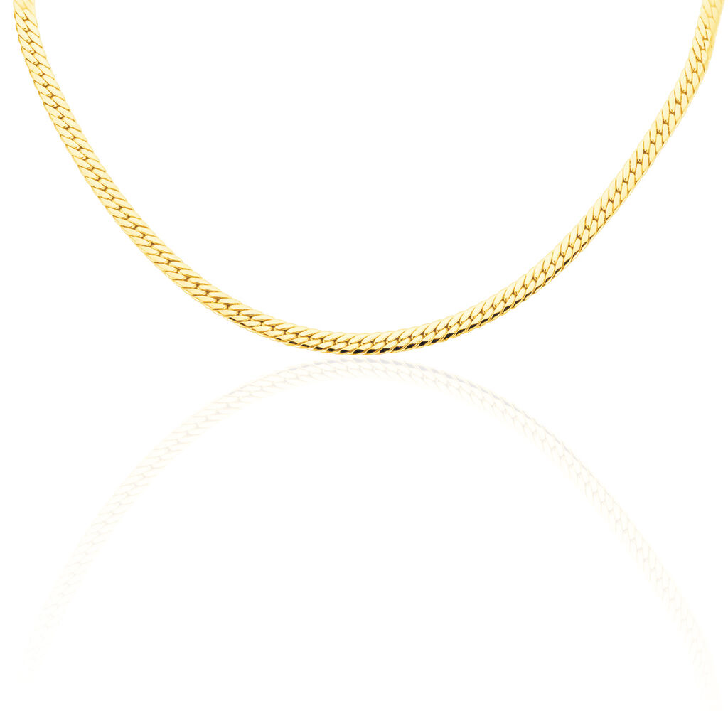 Collier Doline Maille Anglaise Or Jaune - Spannringe Damen | OROVIVO