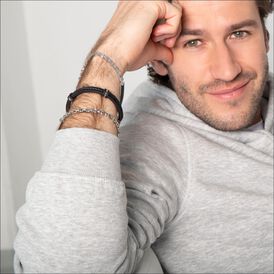 Unisex Id Armband Figarokette Silber 925 - ID-Armbänder Unisex | OROVIVO