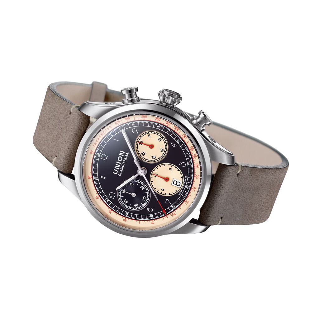 Union Glash&uuml;tte Herrenuhr Belisar D0094271605200 Pilot