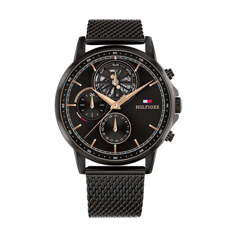 Montre Tommy Hilfiger Stewart Noir - Spannringe Herren | OROVIVO
