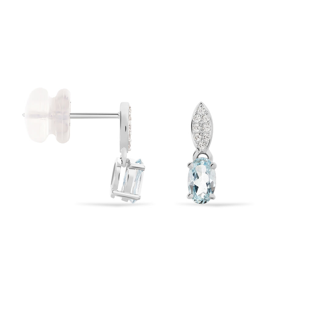 Boucles D'oreilles Or Weiss Liyanna Et T - Spannringe Damen | OROVIVO