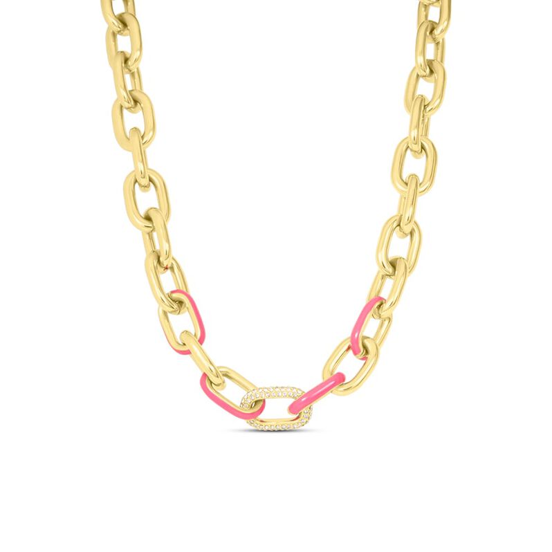Catena Lady Sweet Acciaio Dorato Cristallo - Spannringe Damen | OROVIVO